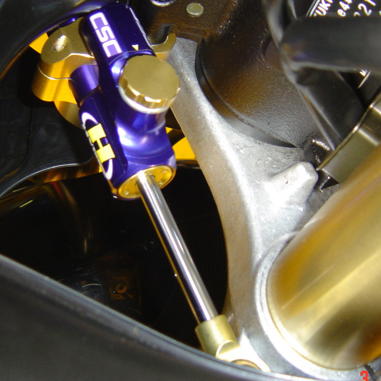 Kit fixation pour amortisseur de direction HYPERPRO ducati M 400 (AMORT OHLINS) 1993-1995 main image 0