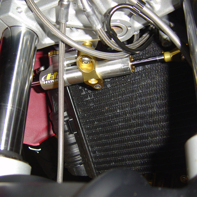 Fidamento del kit per Hyperpro BMW F 8006-2012 Assorbitore della testa anodizzato nero