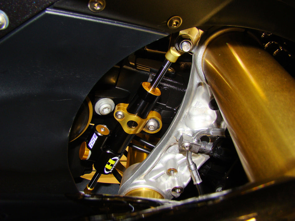 Kitbevestiging voor HyperPro BMW S1000 RR 2012-2014 Zwart geanodiseerd steiler