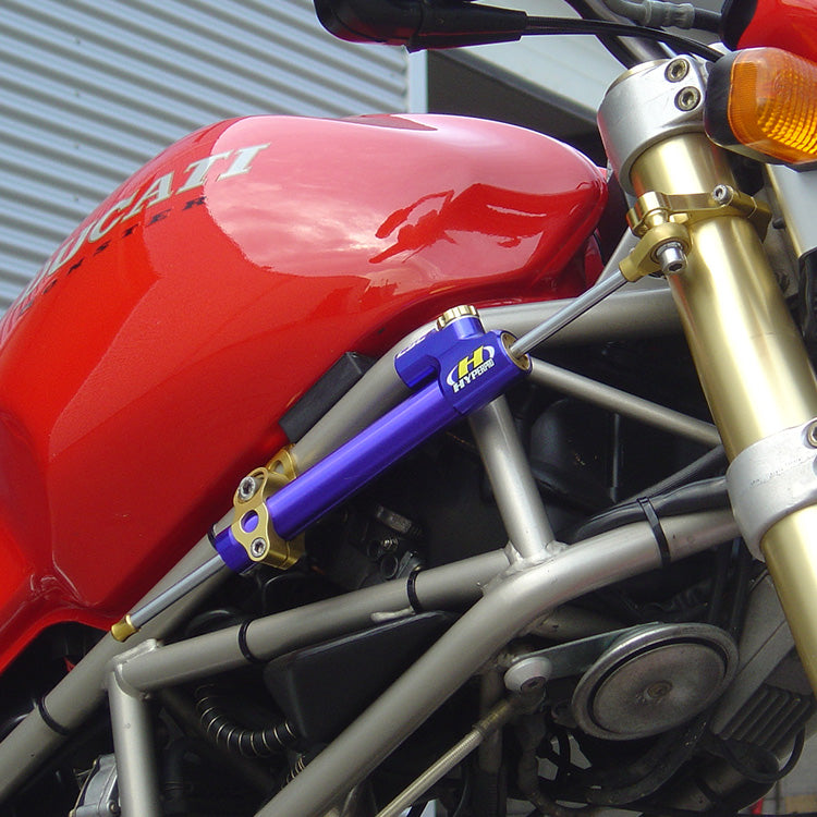 Kit Fixing für Hyperpro Ducati Monster 900 IE 2000-2001 Black Steeight Stoßdämpfer