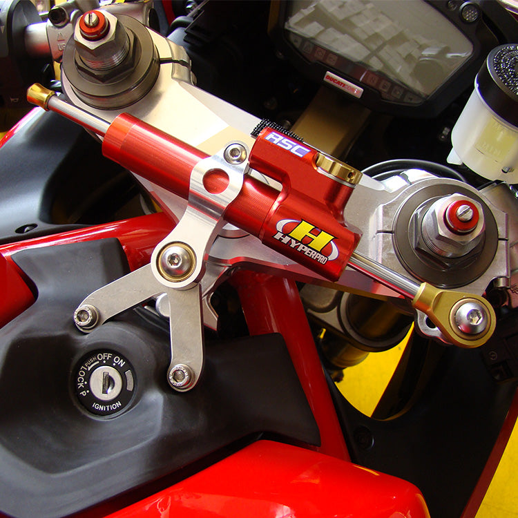 Rifido di kit per HyperPro Ducati 848 2008-2011 Offset della testa anodizzata nera
