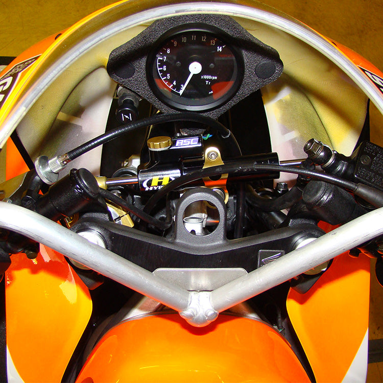 Kit-Fixierung für Hyperpro Honda RS125 2006-2011 Schwarzer Anodierter steilerer Stoßdämpfer