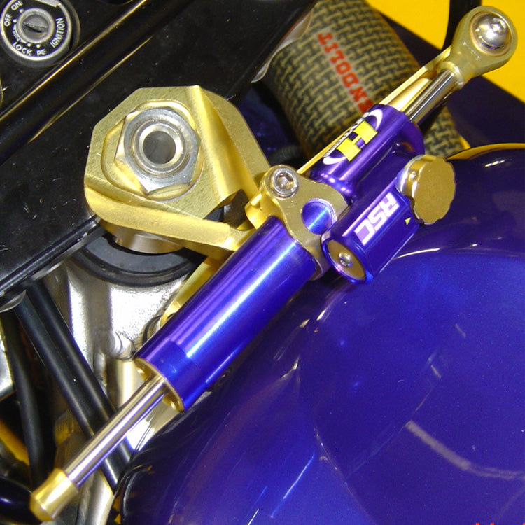 FIJA DE KIT PARA HYPERPRO SUZUKI GSXR 600 1998 AMBOLLO DE ALTA DE CABEZA NEGRA ANODIZADO