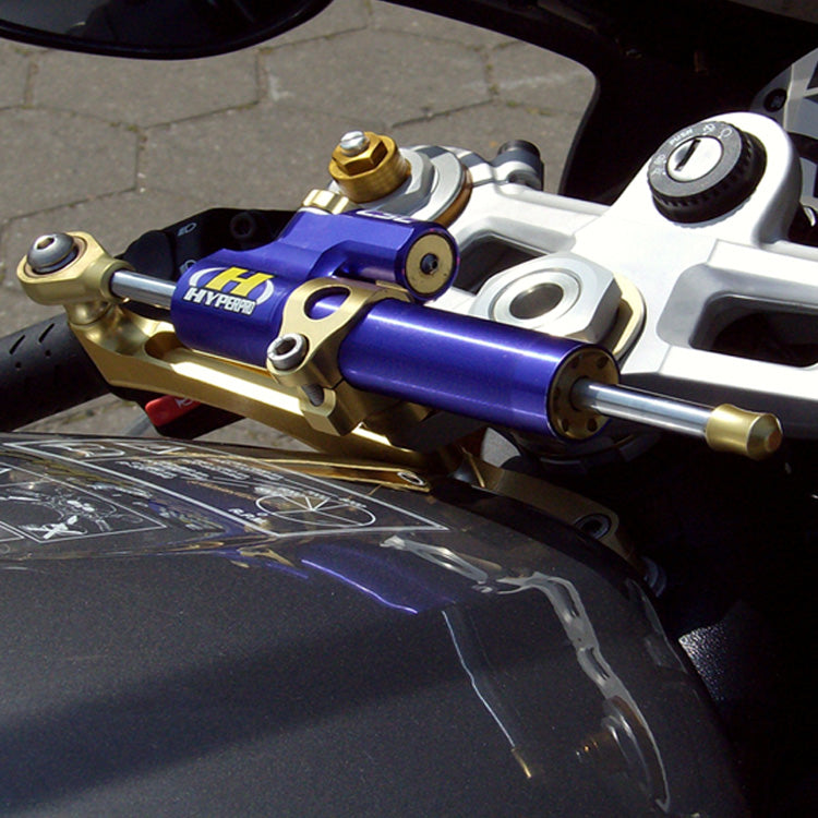 Fixing kit per HyperPro Triumph 675 Daytona 2011-2012 Assorbitore di direzione anodizzata nera