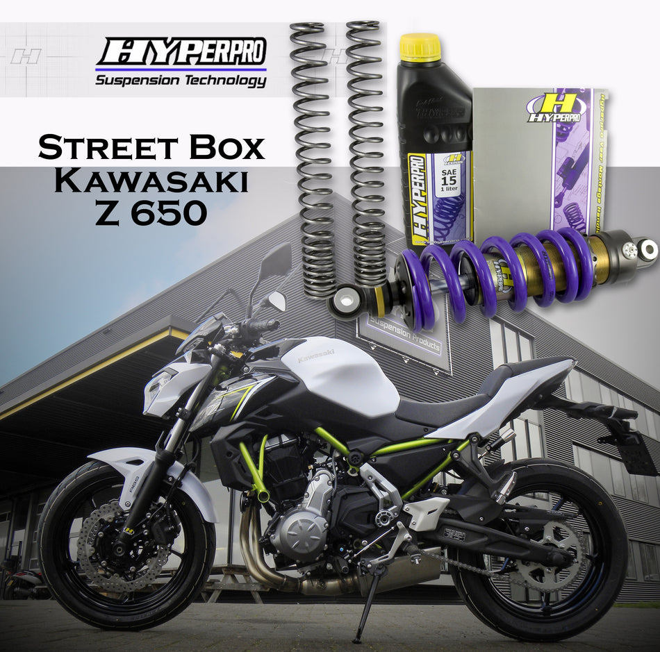 Street box HYPERPRO kawasaki Z650 2017-2023