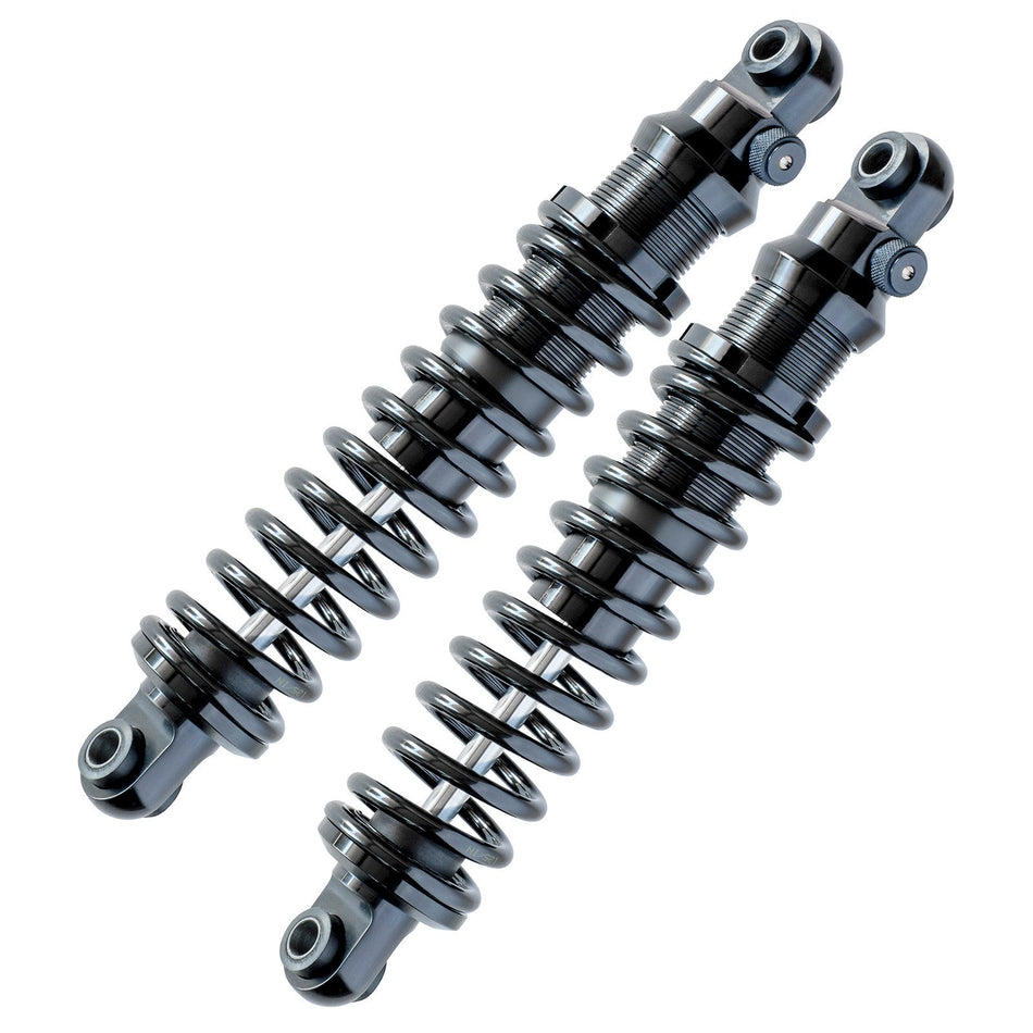 Shock absorbers Shock Factory 2win Black Edition for Indian Super Chief 21-22 (between axes +10 mm)